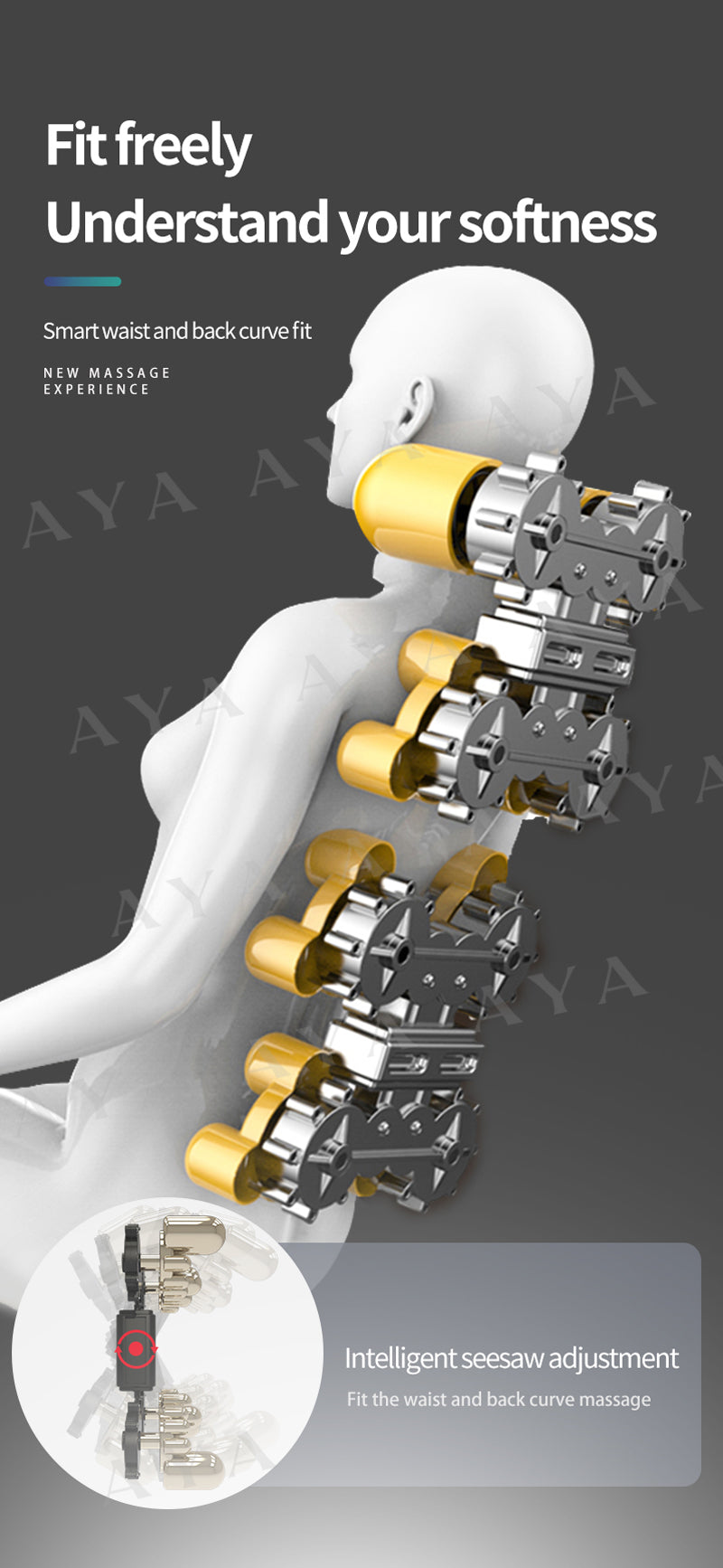 AYA Gold | Massage Chair