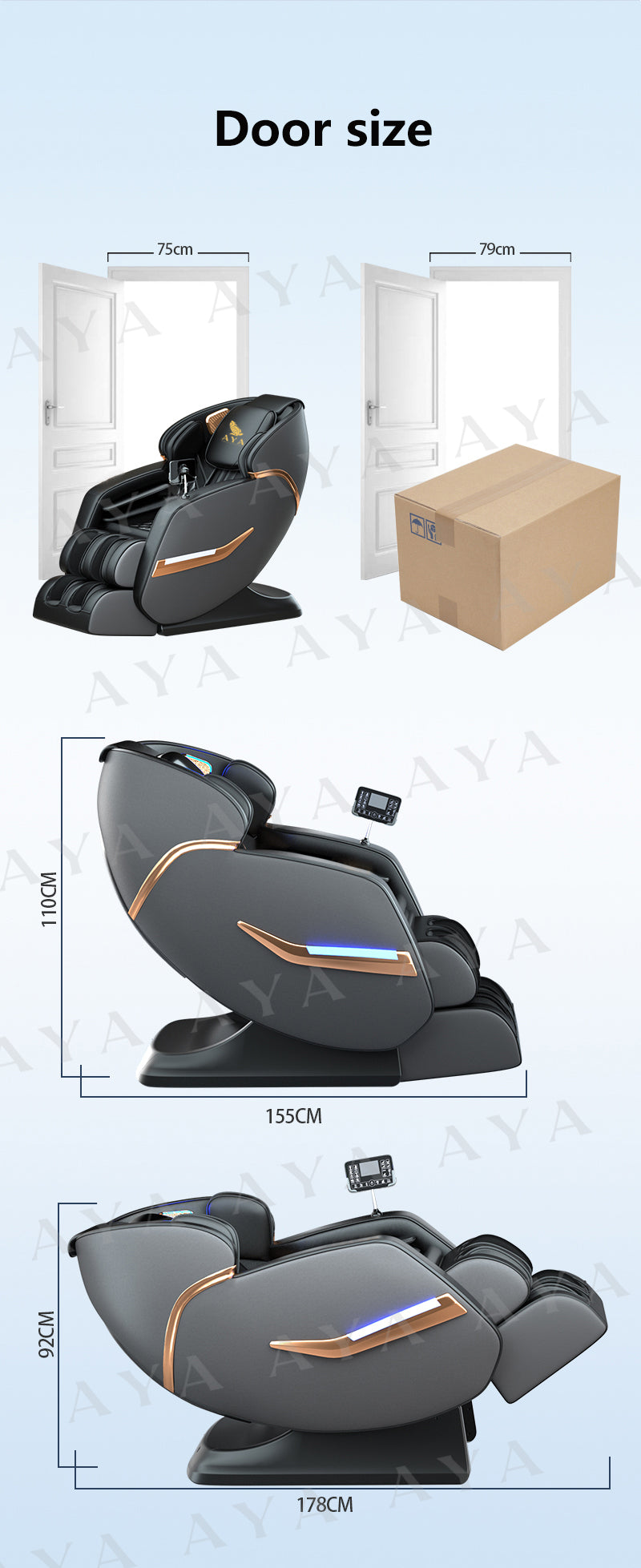 AYA Gold | Massage Chair