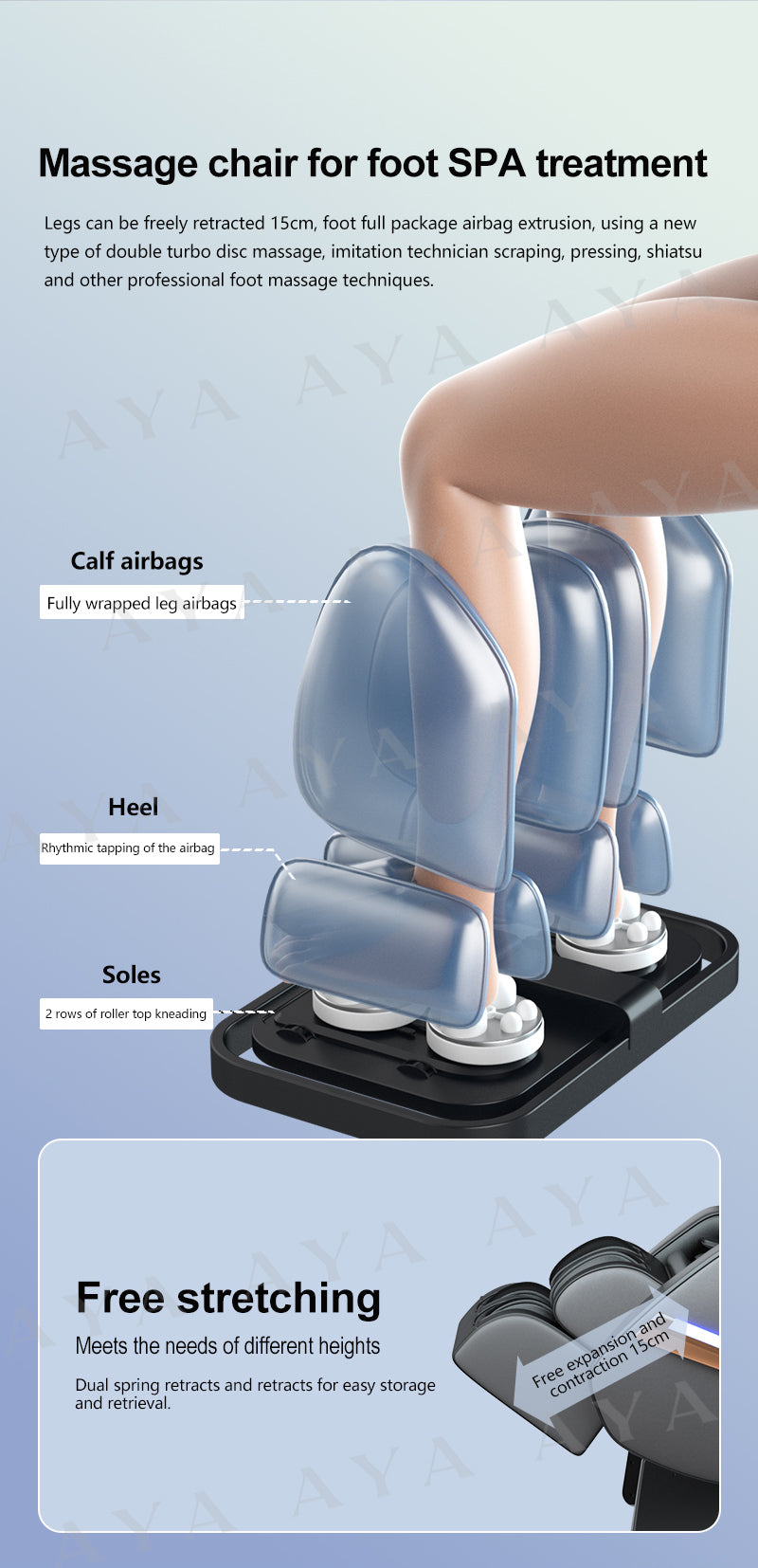 AYA Gold | Massage Chair