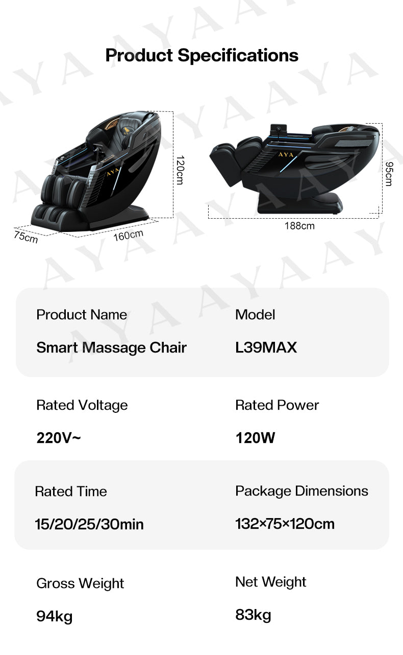 AYA Blue Sapphire | Massage Chair