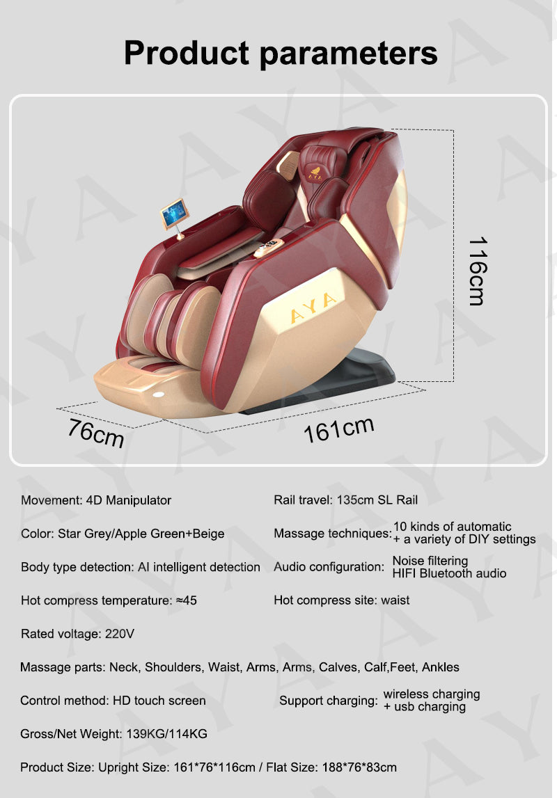 AYA Red Diamond | Massage Chair